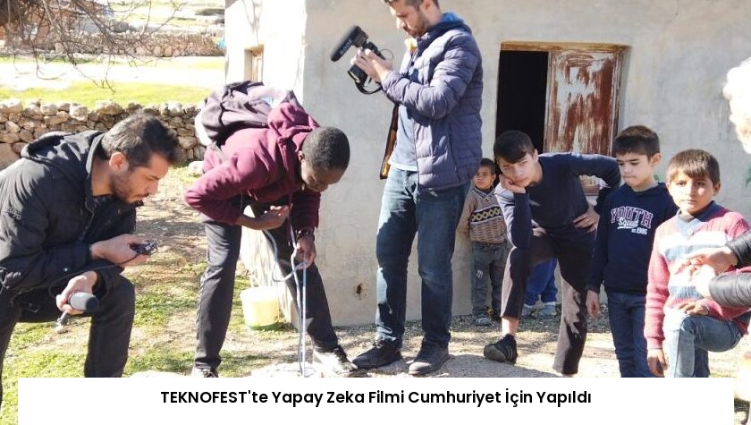 TEKNOFEST’te Yapay Zeka Filmi Cumhuriyet İçin Yapıldı