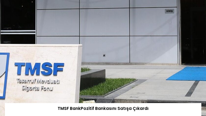 TMSF BankPozitif Bankasını Satışa Çıkardı