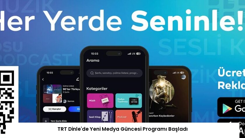 TRT Dinle’de Yeni Medya Güncesi Programı Başladı