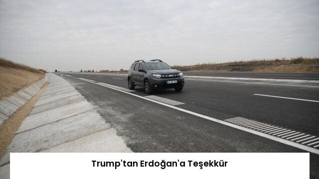 Trump’tan Erdoğan’a Teşekkür