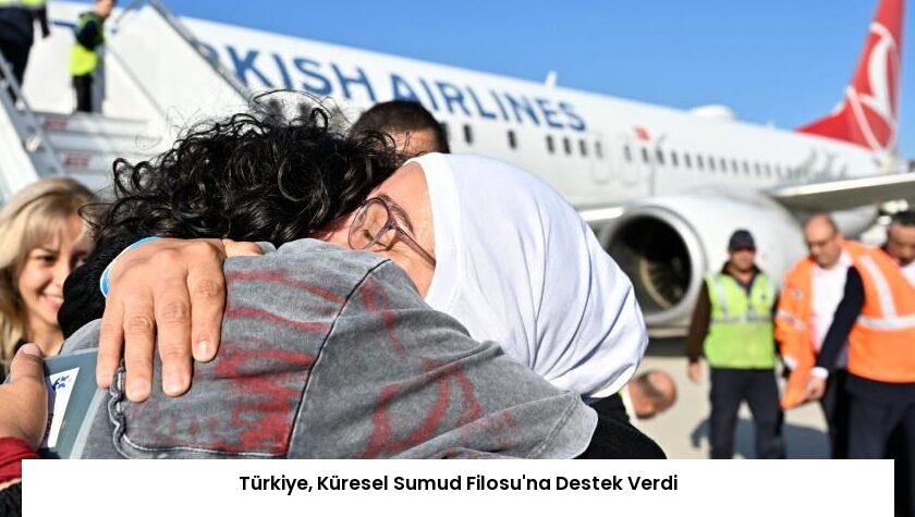 Türkiye, Küresel Sumud Filosu’na Destek Verdi