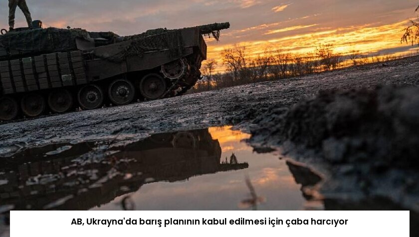 AB, Ukrayna’da barış planının kabul edilmesi için çaba harcıyor