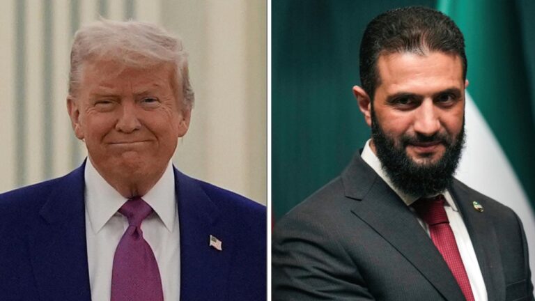 ABD Başkanı Trump ve Suriye Cumhurbaşkanı Şara Görüştü