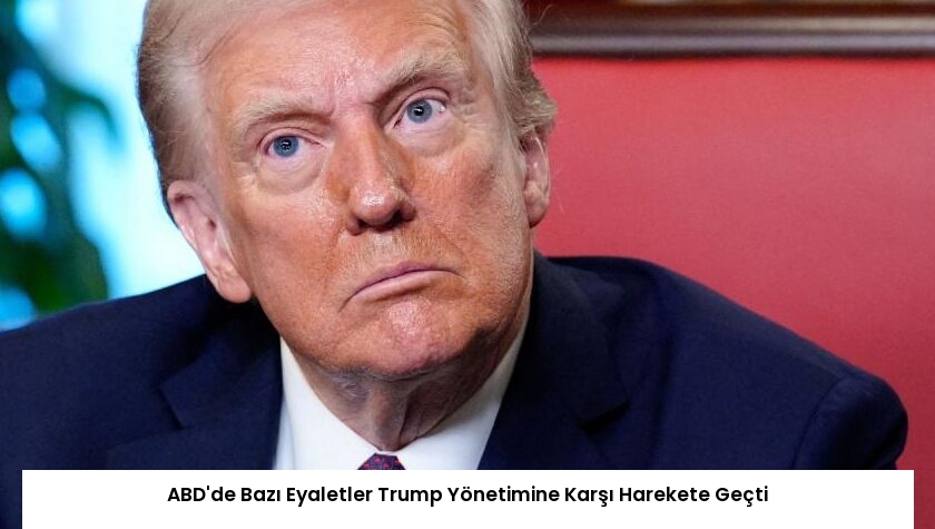 ABD’de Bazı Eyaletler Trump Yönetimine Karşı Harekete Geçti