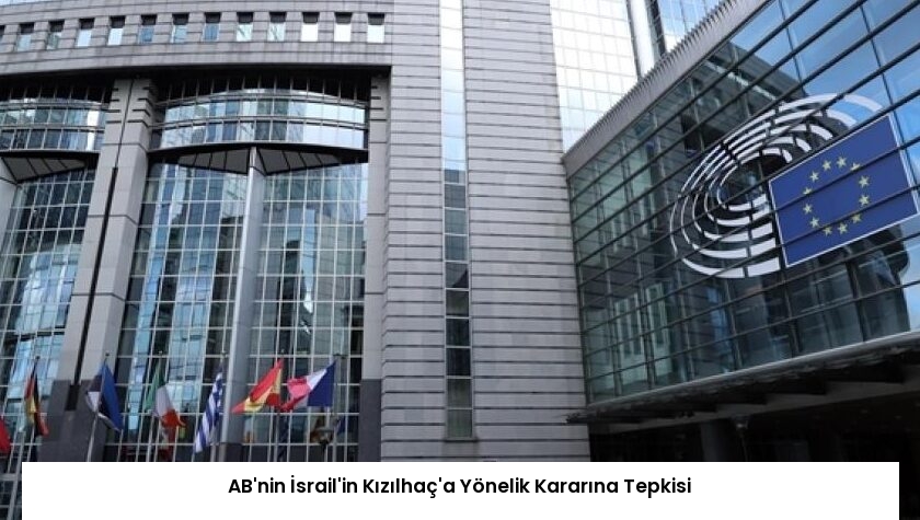 AB’nin İsrail’in Kızılhaç’a Yönelik Kararına Tepkisi