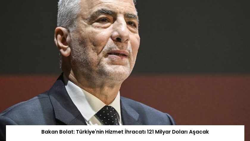 Bakan Bolat: Türkiye’nin Hizmet İhracatı 121 Milyar Doları Aşacak