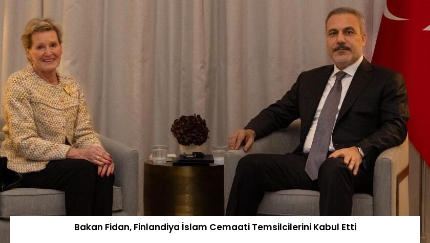 Bakan Fidan, Finlandiya İslam Cemaati Temsilcilerini Kabul Etti