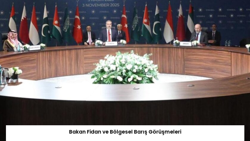 Bakan Fidan ve Bölgesel Barış Görüşmeleri
