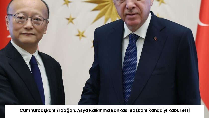 Cumhurbaşkanı Erdoğan, Asya Kalkınma Bankası Başkanı Kanda’yı kabul etti
