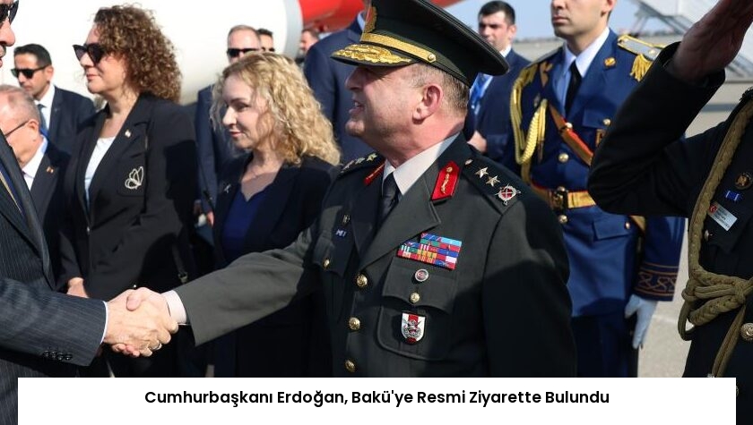 Cumhurbaşkanı Erdoğan, Bakü’ye Resmi Ziyarette Bulundu