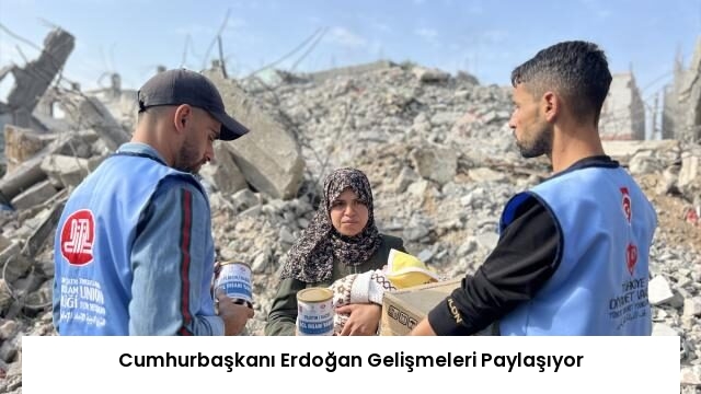 Cumhurbaşkanı Erdoğan Gelişmeleri Paylaşıyor
