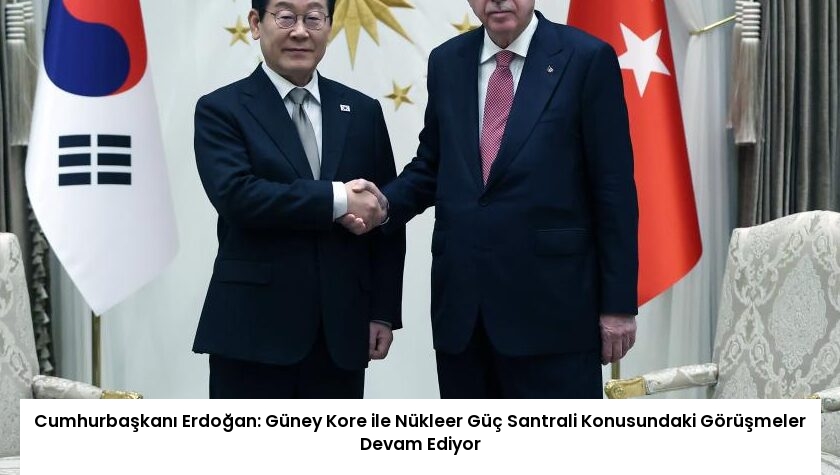 Cumhurbaşkanı Erdoğan: Güney Kore ile Nükleer Güç Santrali Konusundaki Görüşmeler Devam Ediyor