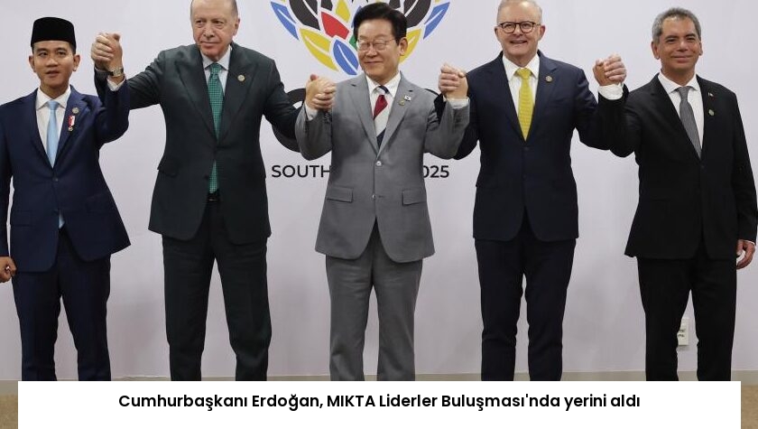 Cumhurbaşkanı Erdoğan, MIKTA Liderler Buluşması’nda yerini aldı