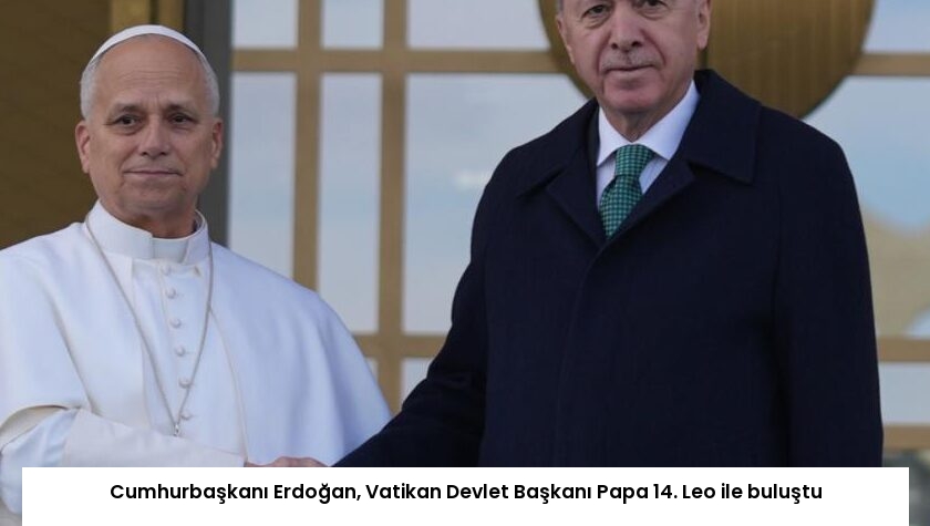 Cumhurbaşkanı Erdoğan, Vatikan Devlet Başkanı Papa 14. Leo ile buluştu