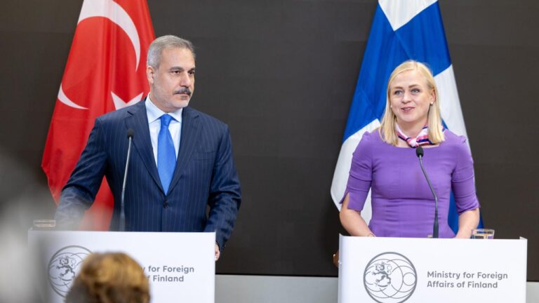 Dışişleri Bakanı Fidan, Finlandiya Parlamentosunda konuşma yaptı