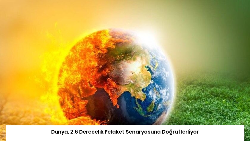 Dünya, 2,6 Derecelik Felaket Senaryosuna Doğru İlerliyor