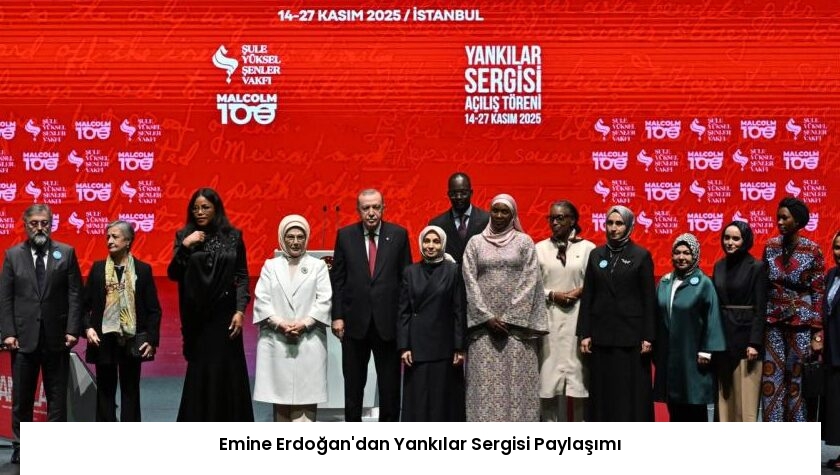 Emine Erdoğan’dan Yankılar Sergisi Paylaşımı