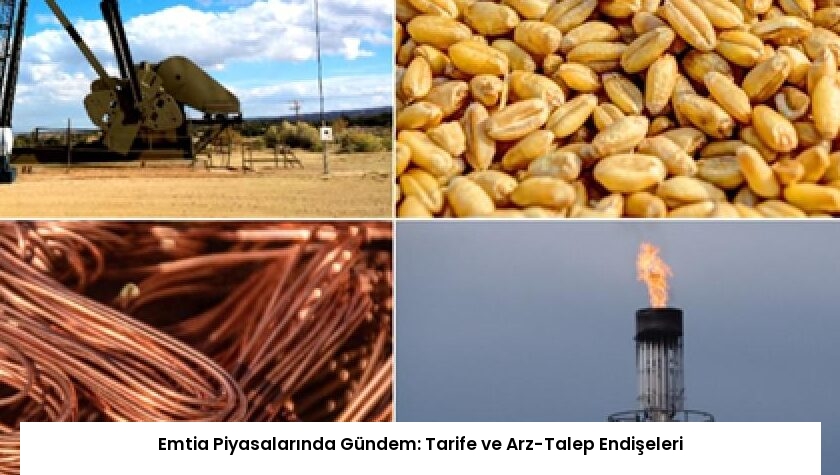 Emtia Piyasalarında Gündem: Tarife ve Arz-Talep Endişeleri