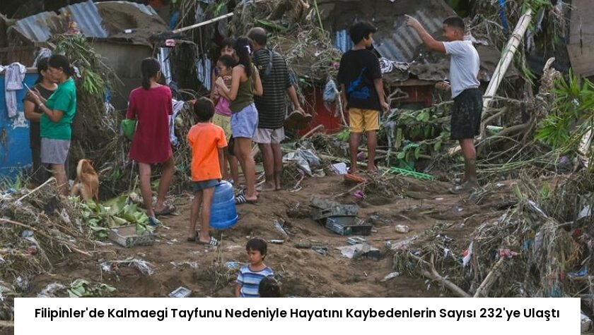 Filipinler’de Kalmaegi Tayfunu Nedeniyle Hayatını Kaybedenlerin Sayısı 232’ye Ulaştı
