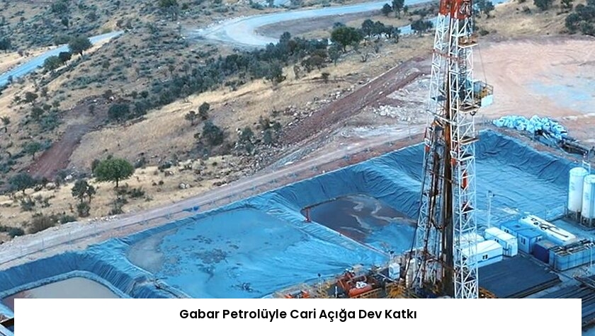 Gabar Petrolüyle Cari Açığa Dev Katkı