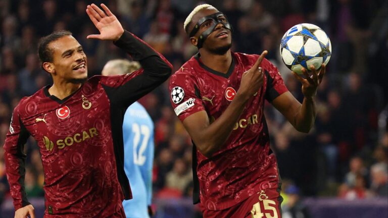 Galatasaray, Osimhen’in golleriyle Ajax’ı mağlup etti