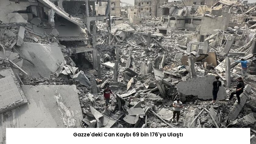 Gazze’deki Can Kaybı 69 bin 176’ya Ulaştı