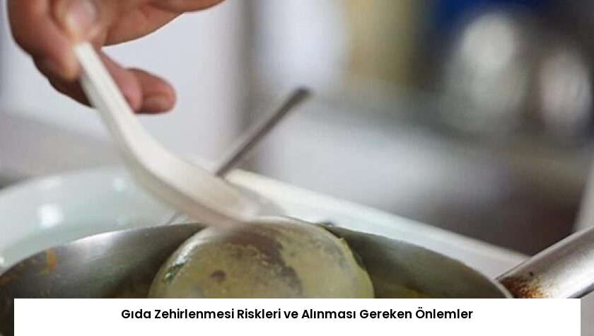 Gıda Zehirlenmesi Riskleri ve Alınması Gereken Önlemler