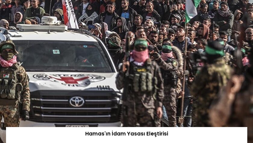 Hamas’ın İdam Yasası Eleştirisi