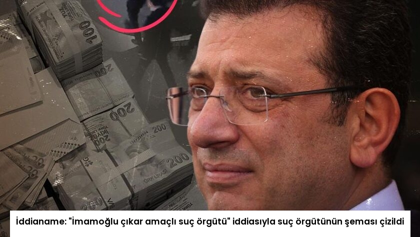 İddianame: “İmamoğlu çıkar amaçlı suç örgütü” iddiasıyla suç örgütünün şeması çizildi