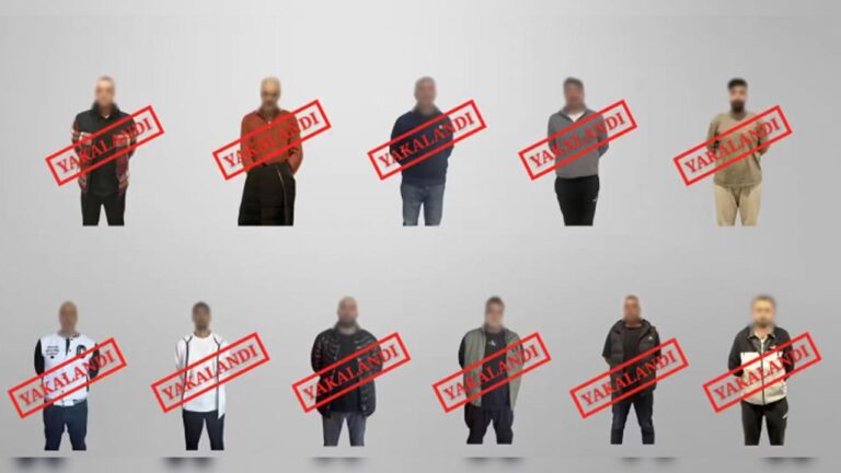 Interpol Operasyonuyla Yakalanan 11 Kaçak Türkiye’ye Teslim Edildi