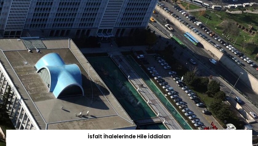 İsfalt İhalelerinde Hile İddiaları