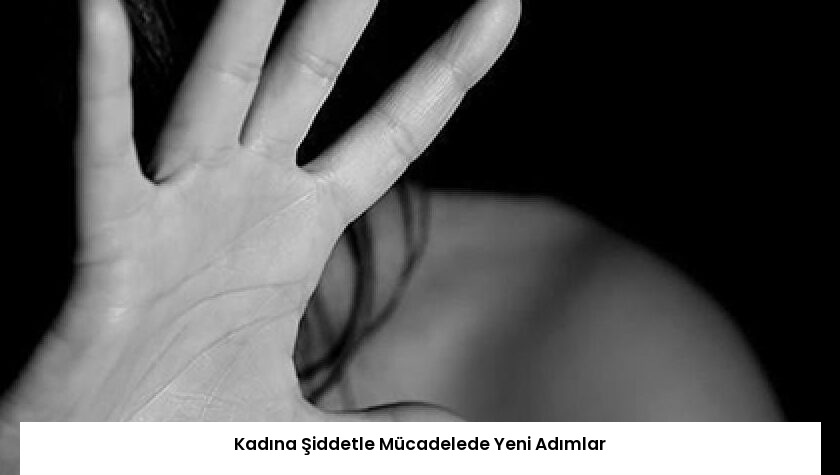Kadına Şiddetle Mücadelede Yeni Adımlar