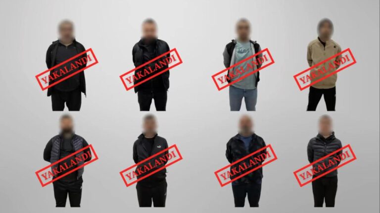 Kırmızı bültenle ve ulusal seviyede aranan 8 suçlu Türkiye’ye getirildi