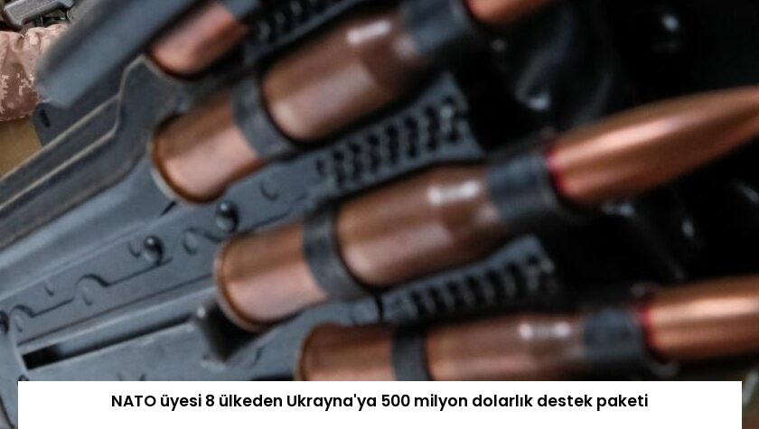 NATO üyesi 8 ülkeden Ukrayna’ya 500 milyon dolarlık destek paketi
