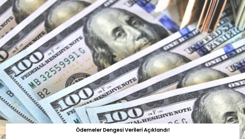 Ödemeler Dengesi Verileri Açıklandı!