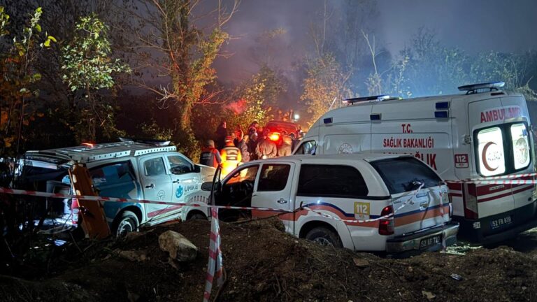 Ordu’da Taş Ocağı Göçüğü: Kurtarma Çalışmaları Devam Ediyor