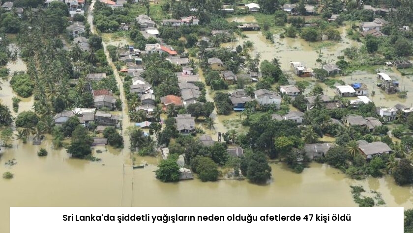 Sri Lanka’da şiddetli yağışların neden olduğu afetlerde 47 kişi öldü