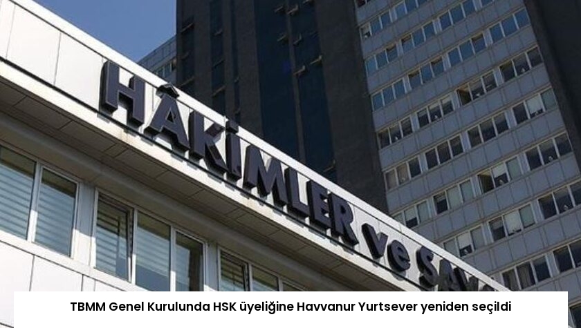 TBMM Genel Kurulunda HSK üyeliğine Havvanur Yurtsever yeniden seçildi