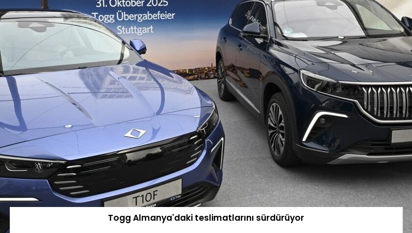Togg Almanya’daki teslimatlarını sürdürüyor