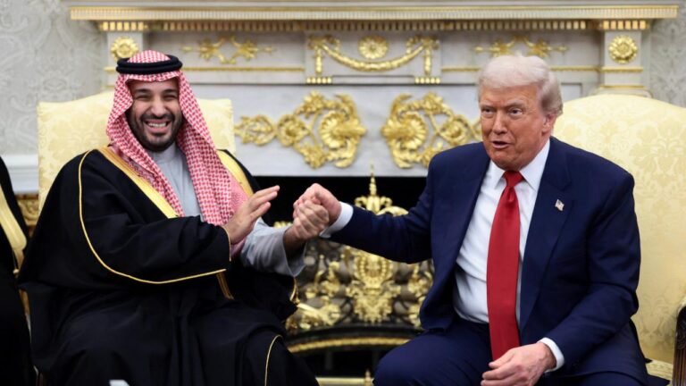 Trump, Suudi Arabistan Veliaht Prensi Muhammed bin Selman’ı Beyaz Saray’da misafir etti