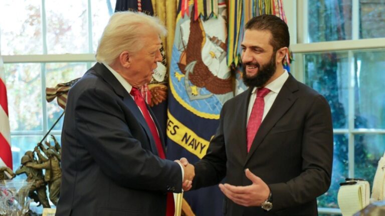 Trump’un Şara ile Gerçekleştirdiği Görüşme