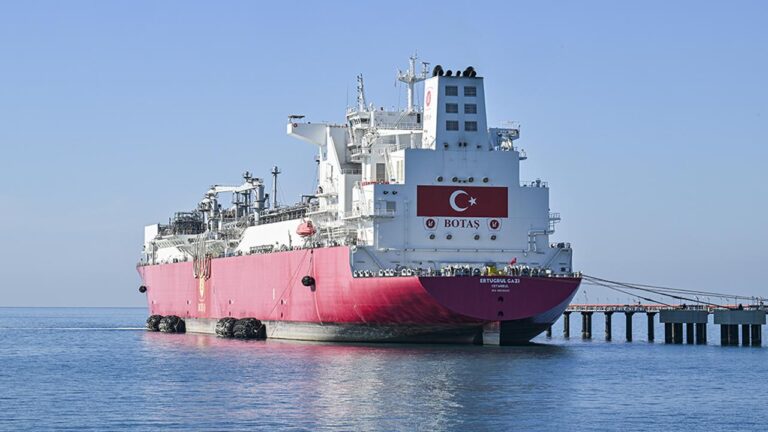 Türkiye’nin LNG altyapısı talebin yarısını karşılayacak seviyeye ulaştı
