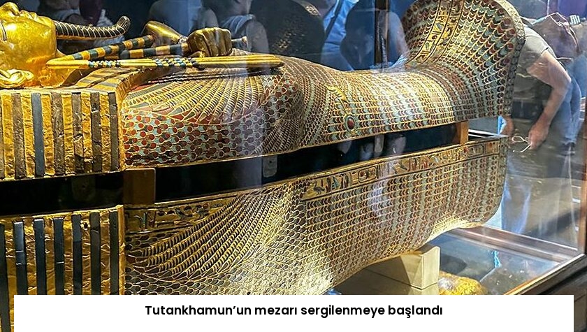 Tutankhamun’un mezarı sergilenmeye başlandı