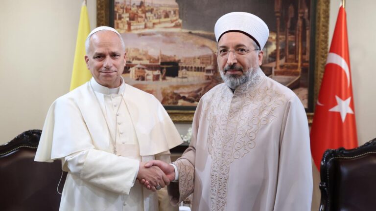 Vatikan Devlet Başkanı Papa 14. Leo Diyanet İşleri Başkanı Arpaguş’u ziyaret etti