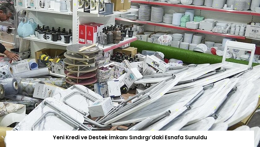 Yeni Kredi ve Destek İmkanı Sındırgı’daki Esnafa Sunuldu