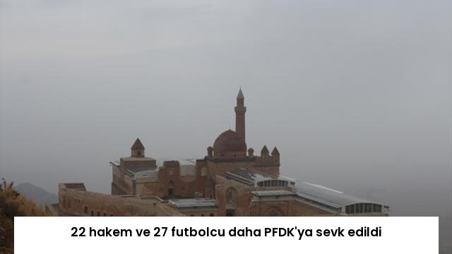 22 hakem ve 27 futbolcu daha PFDK’ya sevk edildi