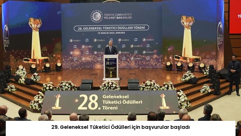 29. Geleneksel Tüketici Ödülleri için başvurular başladı