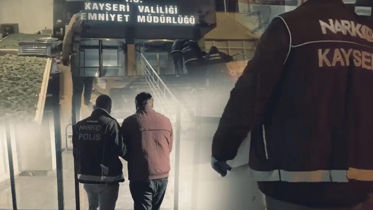 65 ilde zehir taciri 768 şüpheli yakalandı