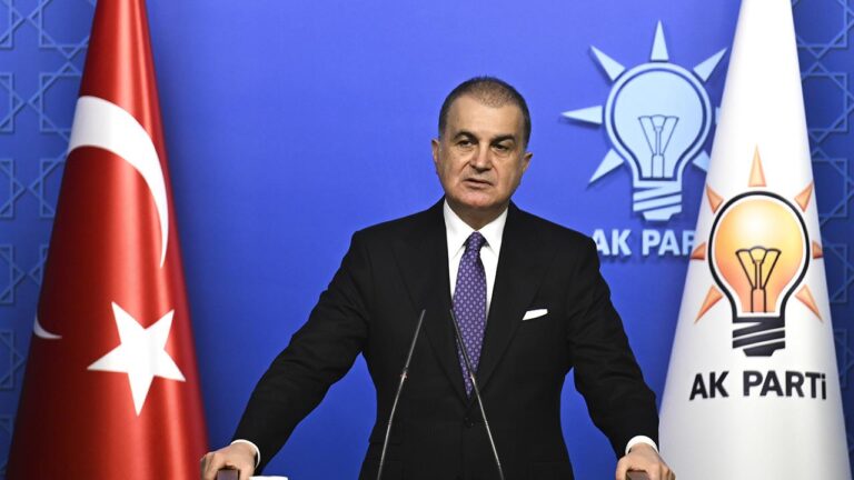 AK Parti Sözcüsü Çelik:  PKK terör örgütünün bütün şube ve uzantılarıyla feshedilmesi esas amaçtır