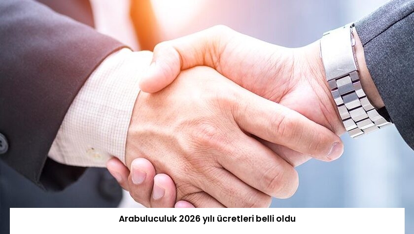 Arabuluculuk 2026 yılı ücretleri belli oldu